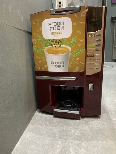 hot beverage vending machine.
