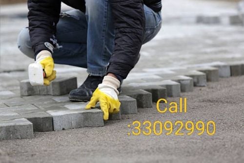 pavement stone fixing service