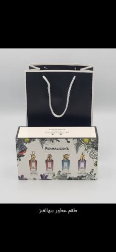 box of penhaligon's perfumes