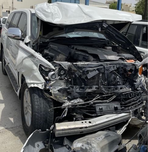 Toyota Land Cruiser 2017 scrap 