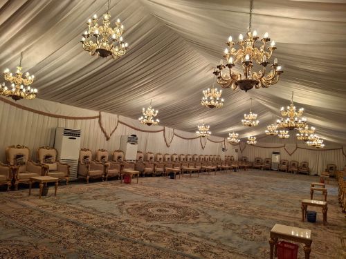 خيام ملكه للعزاء 