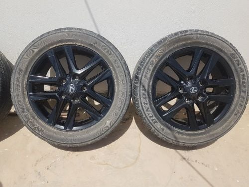 LEXUS RIMS WITH TYRES