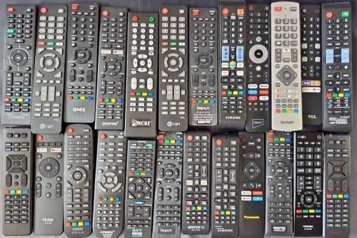 All types of TV remotes for sale