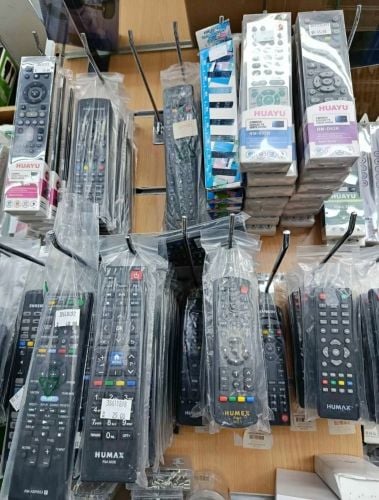 All types of TV remotes for sale