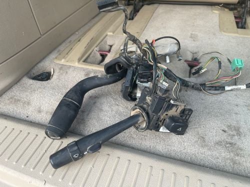 steering assey + gearbox handle 