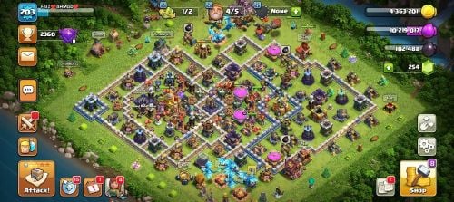 Clash Of Clan (COC) TH16
