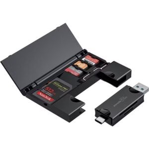 Porodo 2in1 Card Reader / Holder