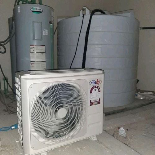 صيانة وتركيب مبردات مياه الخزان
