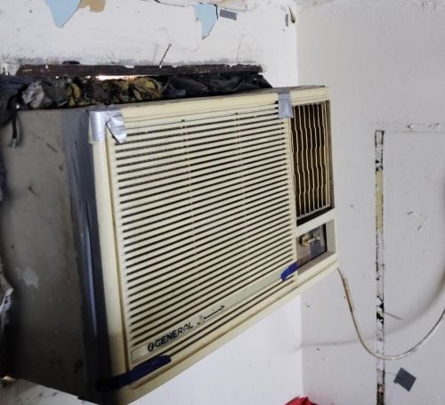 we are buy not working ac and was