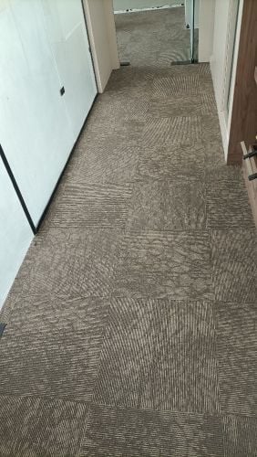 office tiles carpet