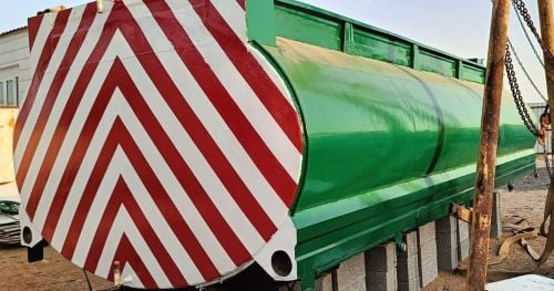 خزان ماء الري للبيع 3000جالون