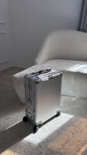 Rimowa Cabin Twist Silver & Brown