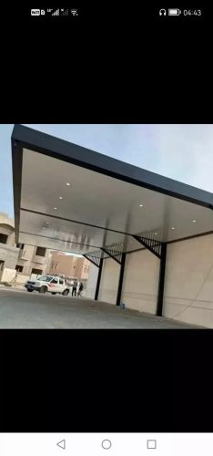 مظلات سيارات وسواتر