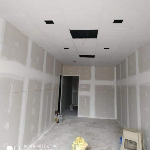 any gypsum board work