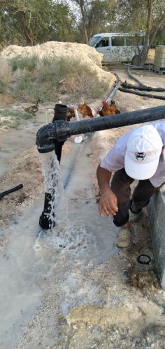 بير وغطاس وشبكه ري