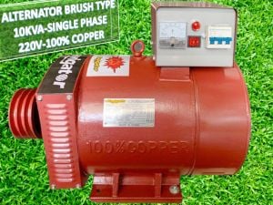 ALTERNATOR 220V-10KW BRUSH TYPE