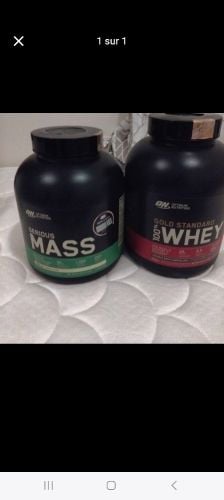 serious mass and whey 2 pis 450