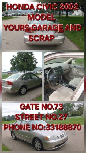 HONDA CIVIC 2002 MODEL USED PARTS