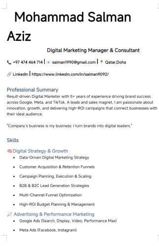Digital Marketing Expert