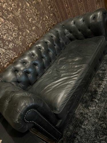 leather couch