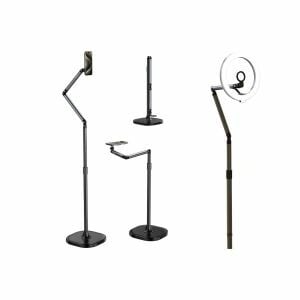 Magnetic Floor Stand with Light