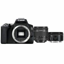 Canon 250D + Kit lens +prime lens