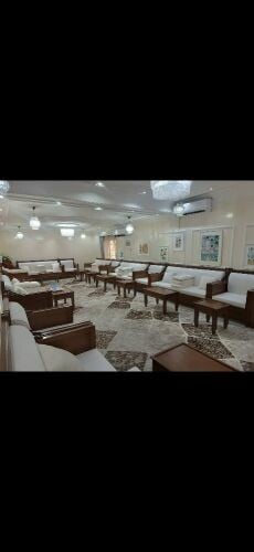 Moroccan sofas, wool and leather