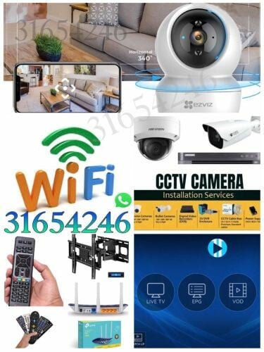 Satellite,IPTV, WiFi, CCTV