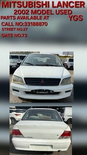 MITSUBISHI LANCER 2002 MODEL USED