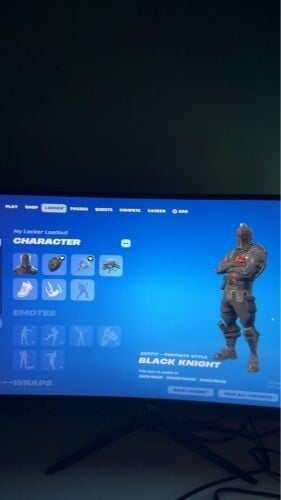 fortnite account black night etc.
