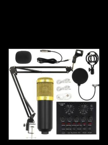 مايك مع كرت صوت