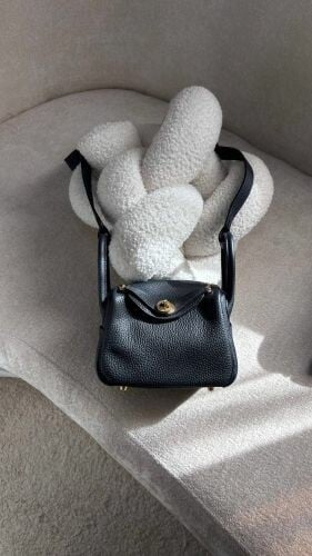 Hermes Lindy Mini Bag Etoupe