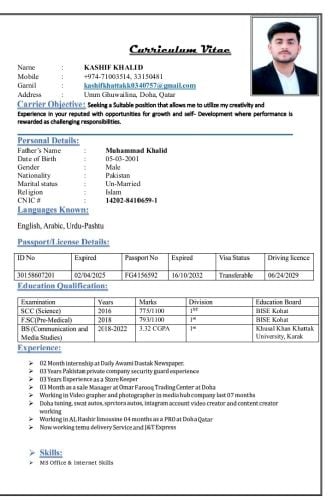 Kashif Khalid