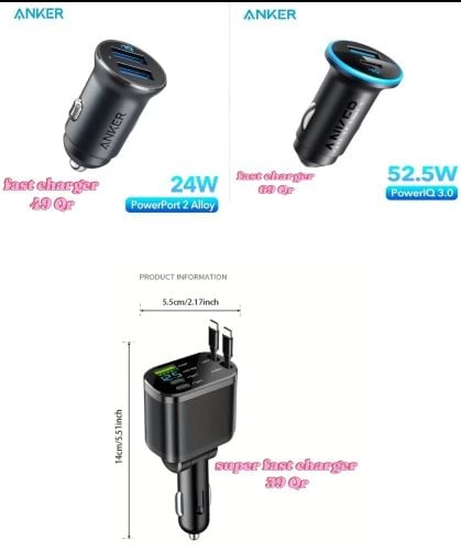 Anker mobile phone charger gift
