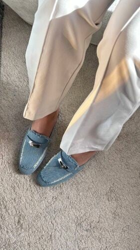 Hermes Oz Mule Bleu Clair
900