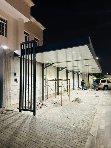 نقوم بجميع انواع الحداده والمظلات