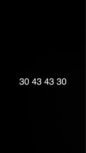 30 43 43 30