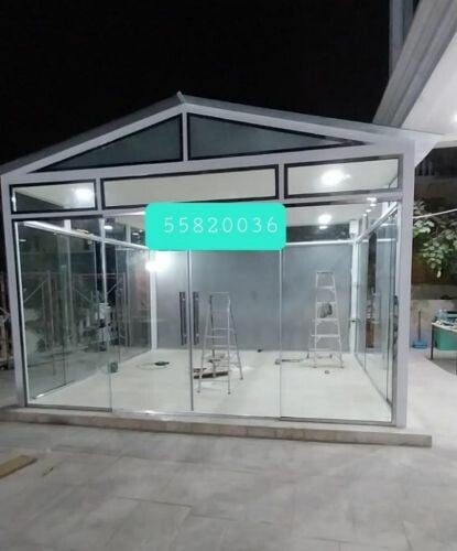 تفصيل مطابخ المنيوم تفصيل أبواب و