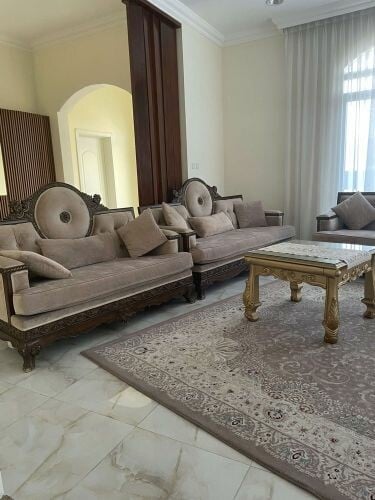 طقم  كراسي  خشب اصلي 