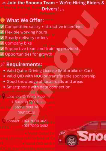hiring bike and car drivers