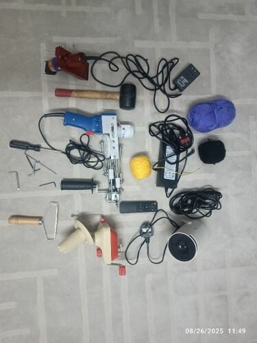 مسدس طرز السجاد . جميع المستلزمات