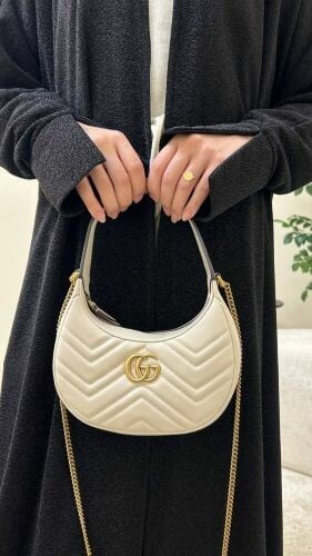Half-Moon Sheped Mini Bag Gucci