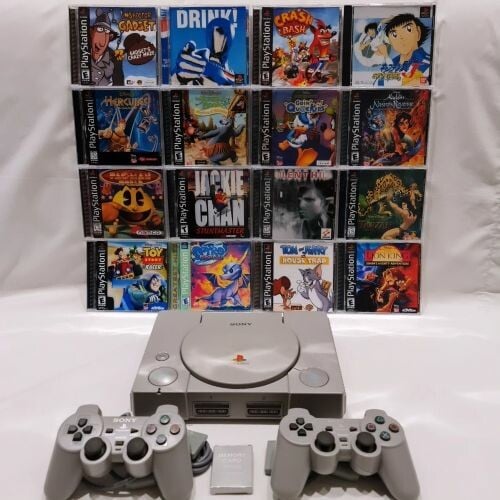 Play Station DUAL SHOCK + 16 Game