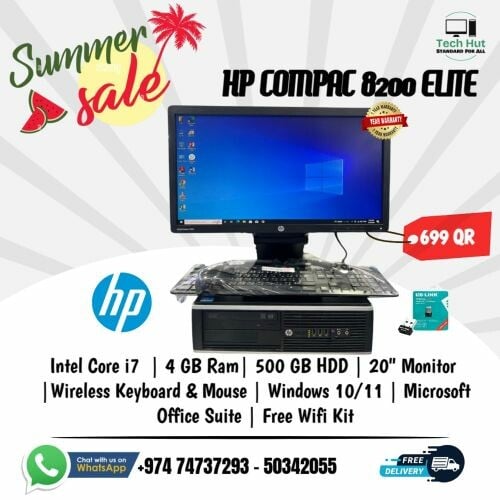 HP INTEL CORE i7 DESKTOP FOR SALE