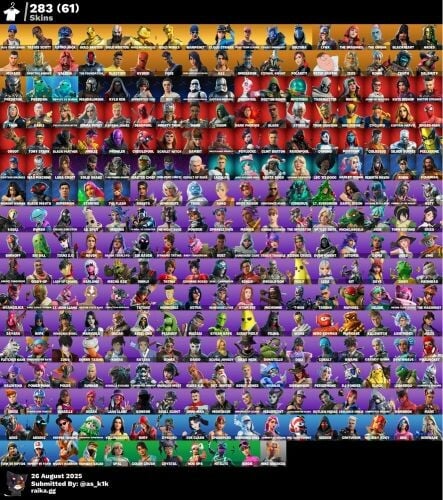 حساب فورت نادر للبيع ( انباع )