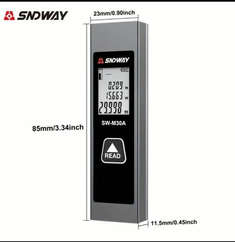 rechargeable laser meter