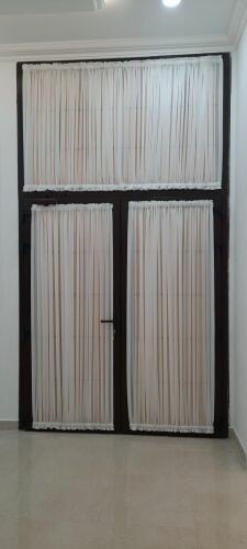 makes New Door Curtain Chiffon
