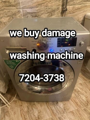 we buying damage washing machine