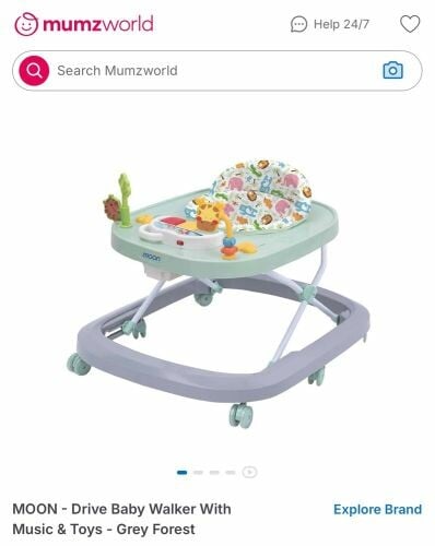 new baby walker (Brand MOON) 