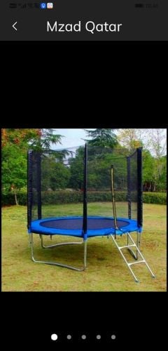 اثني عشر قدم الترامبولين